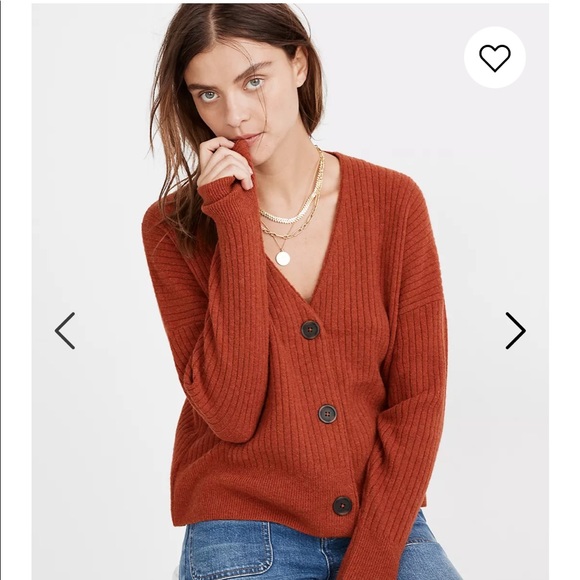 Madewell Sweaters - Cameron ribbed button down cardigan madewell